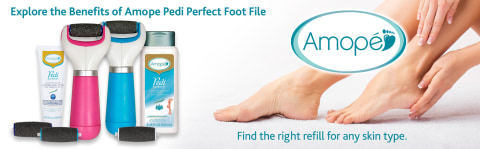 Amope Pedi Perfect Electronic Foot File Mixed Refills, Regular & Extra  Coarse, 2 Count 
