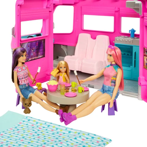 Cheapest barbie camper online