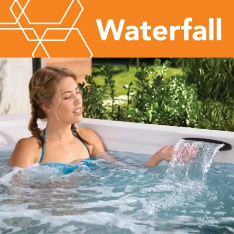 Lifesmart LS450DX 7-Person 22-Jet Spa with Waterfall - Sam's