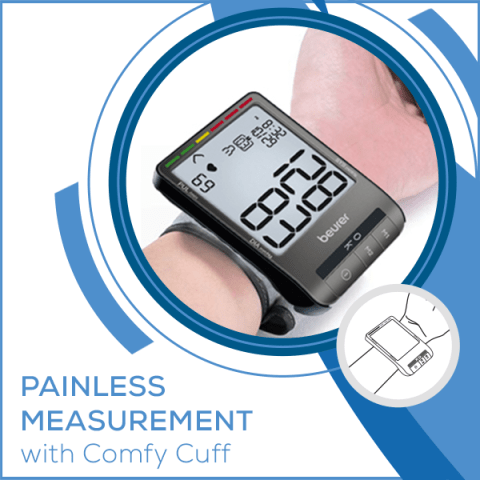 Beurer Automatic & Digital Wrist Blood Pressure Monitor, BC81