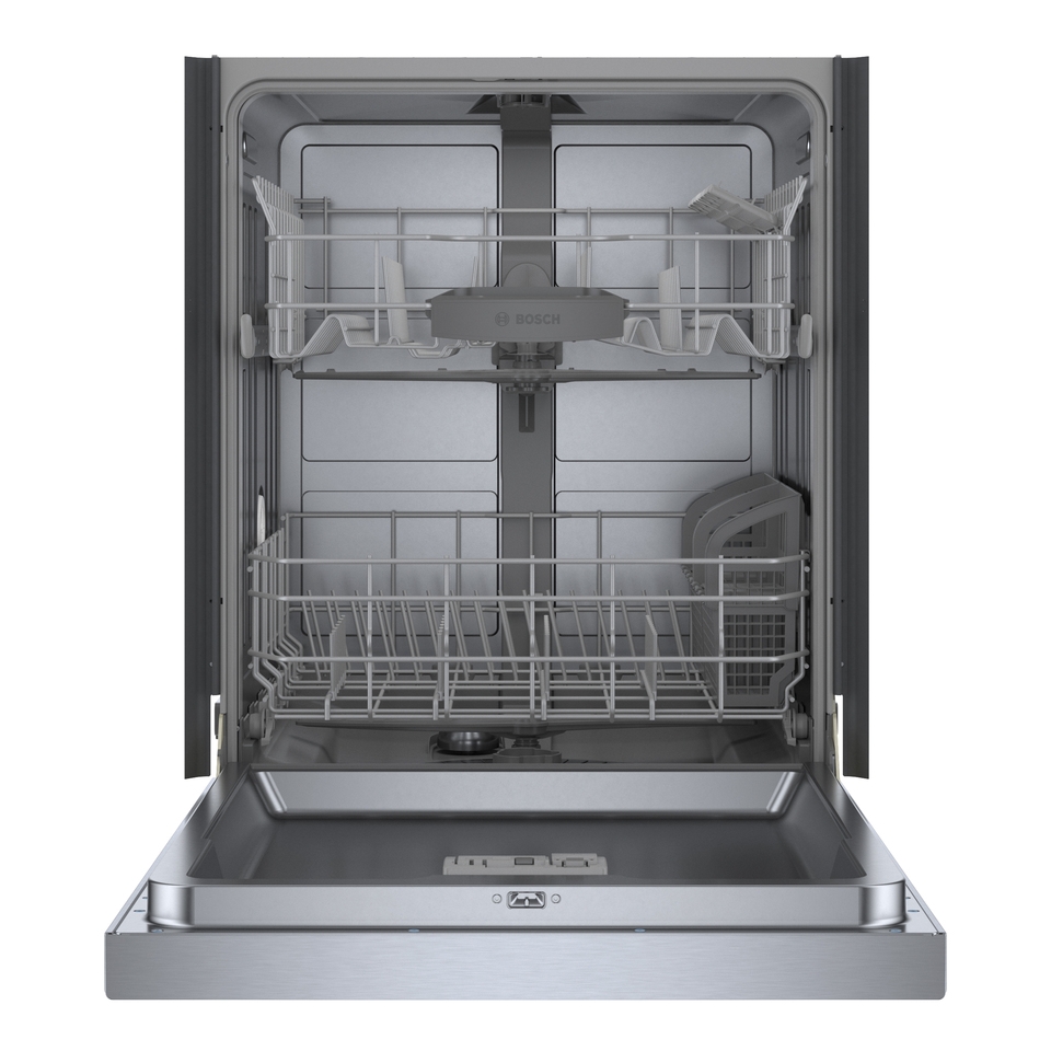 Bosch 100 Series Smart Dishwasher with PrecisionWash and PureDry