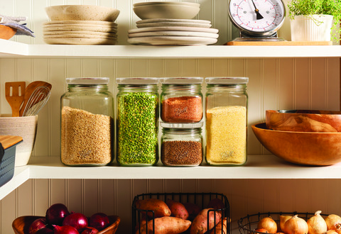  Ball Storage Latch Jars, 3-Pack: Home & Kitchen