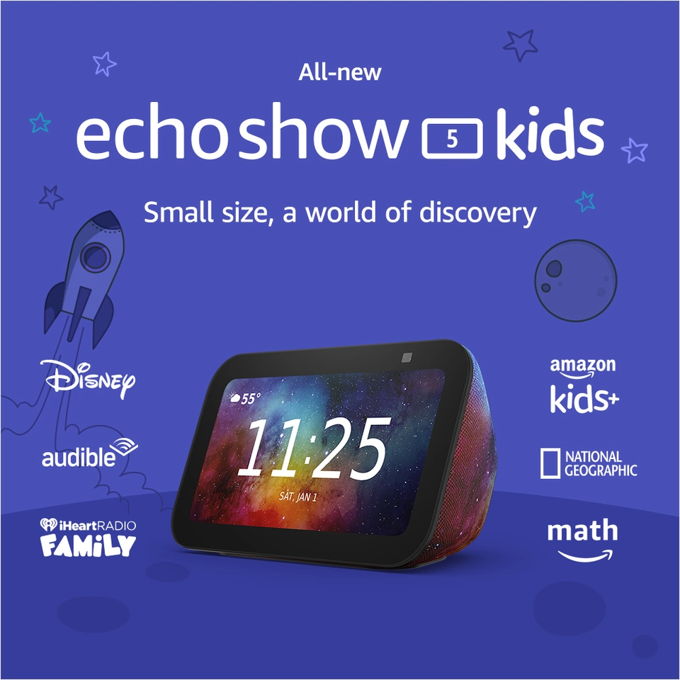 Amazon Echo Show 5 Kids (3rd Generation) 5.5 inch Smart Display