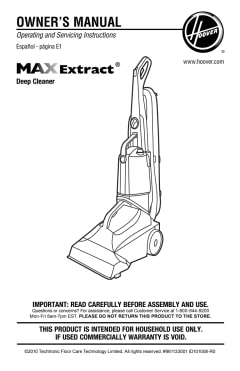 Hoover Max Extract Pressure Pro 60 Carpet Cleaner, FH50220 - Walmart