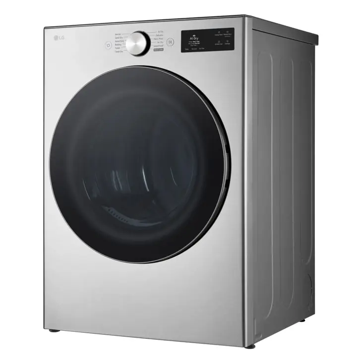 7.4 cu. ft. Ultra Large Capacity Smart Front Load Electric Dryer with TurboSteam and AI Sensing