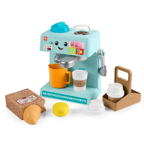 Fisher-Price Laugh Learn Learn and Serve Coffee Café Musical
