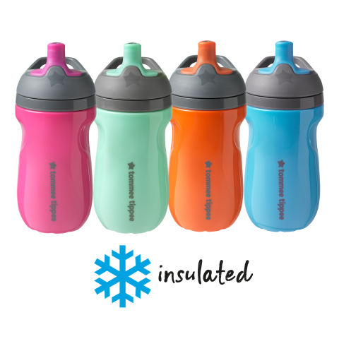 Tommee Tippee® Insulated Sportee Toddler Water Bottle with Handle