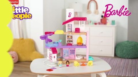 Playset - Barbie - Little People - Casa dos Sonhos - Fisher-Price