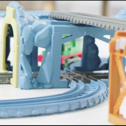 thumbnail video image 2 of Thomas & Friends TrackMaster Percy 6-in-1 Train Play Vehicle, 2 of 7