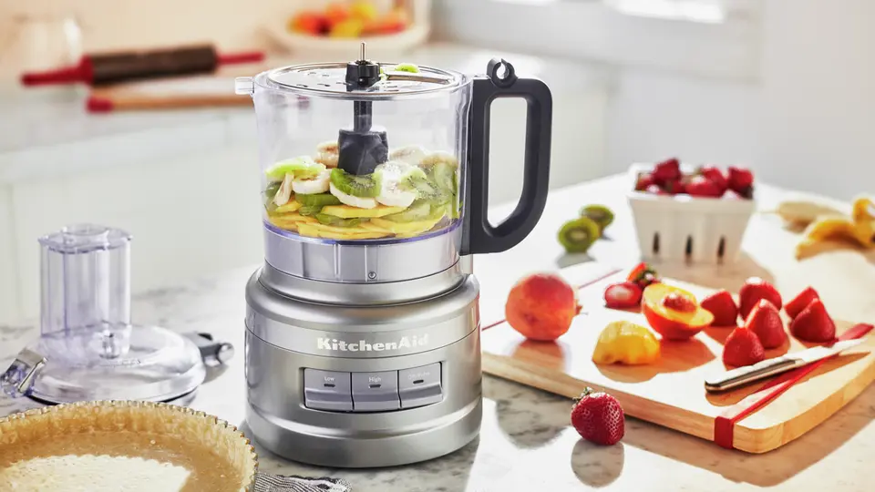 KitchenAid 7 Cup Food Processor - Black (KFP0718BM) | Visions