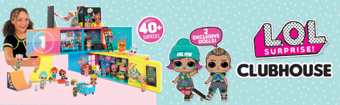 LOL Surprise Clubhouse Playset With 40+ Surprises and 2 Exclusives