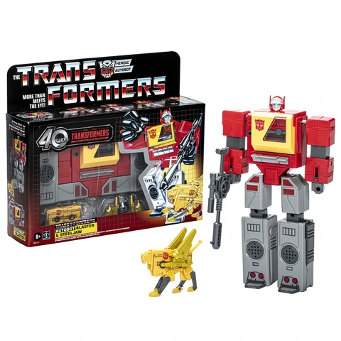 Transformers Toys Retro 40th Anniversary Autobot Blaster