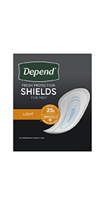 Depend Shields Bladder Control Shields Incontinence Pads For Men
