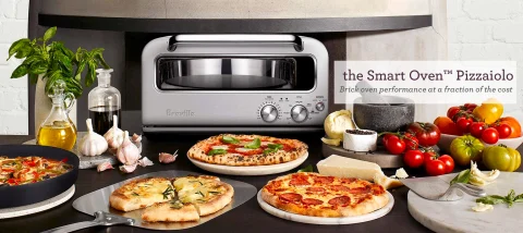 Smart Oven® Pizzaiolo Portable Pizza Oven Breville BPZ820BSS1BCA1