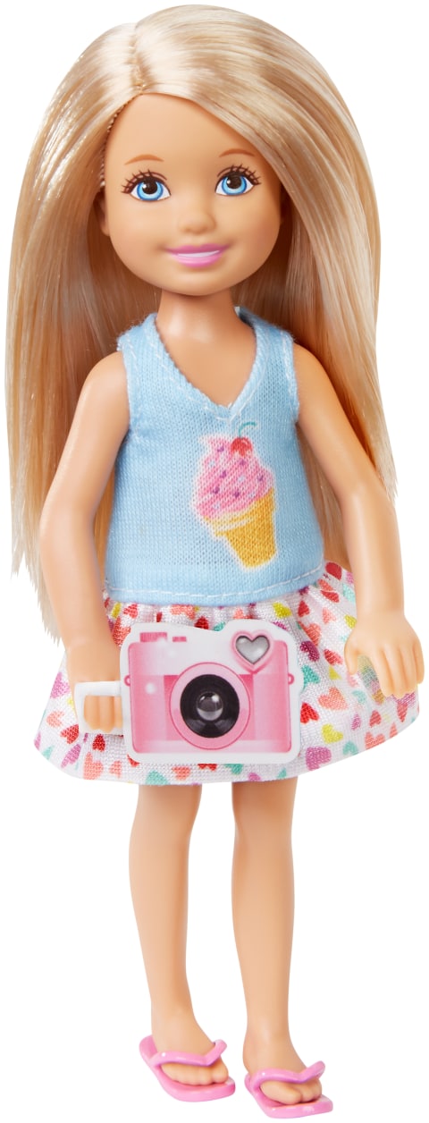 Barbie Great Puppy Adventure Chelsea Doll with a Camera 