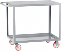 Jamco - Service Utility Cart: 35″ OAH, Steel, Gray - 30771018 - MSC  Industrial Supply