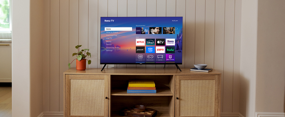 Roku Smart TV 2025 – 40-Inch Select Series, 1080p Full HD TV