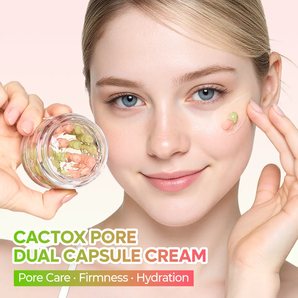 CACTOX Pore Relief Dual Capsule Cream