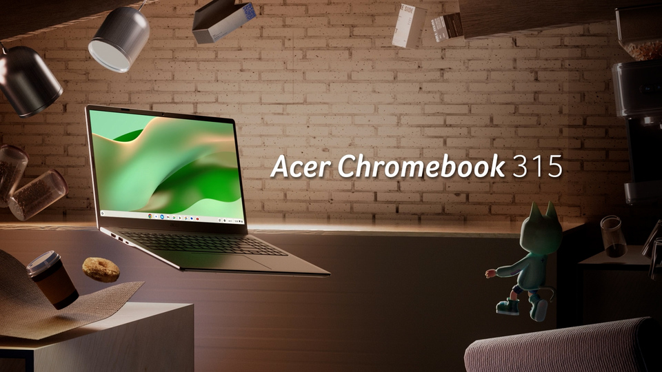 Acer Chromebook 315 15.6-inch FHD (1920 x 1080) Laptop with Google
