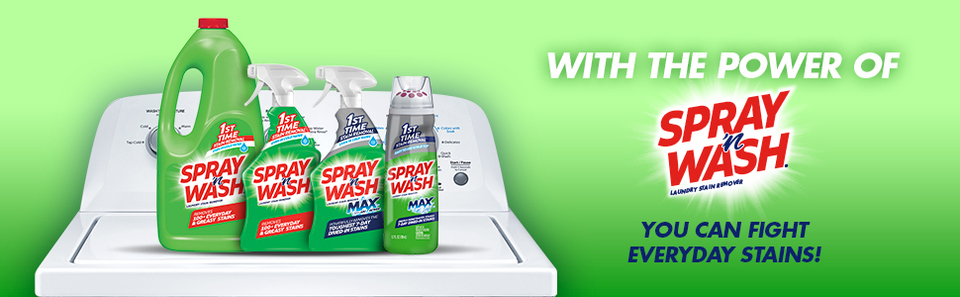 Spray N' Wash Laundry Stain Remover Spray 6-Pack Just $11.65 Shipped on