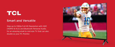 TCL Smart TV Class S3 1080p LED de 32 pulgadas con Google TV (modelo  32S350G, 2023), Google Assistant integrado con control remoto de voz,  compatible