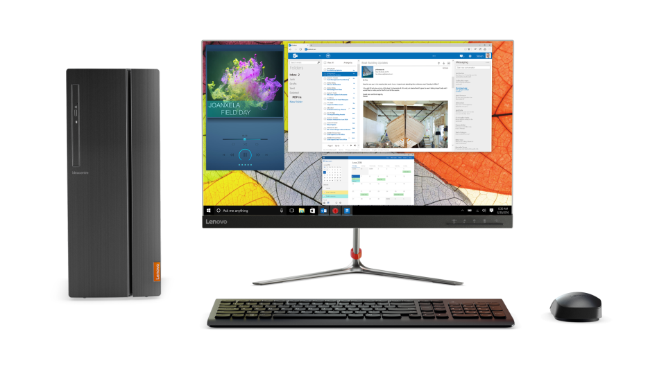 Lenovo IdeaCentre 510A Desktop PC, Intel Core i7, 16GB Memory