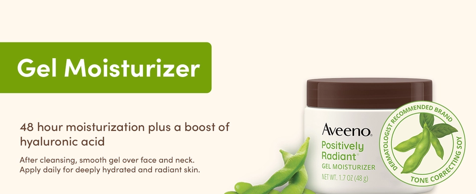 Gel moisturizer for 48 hours moisturization with hyaluronic acid