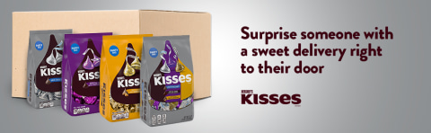 HERSHEY'S KISSES Milk Chocolate Candy, Individually Wrapped, Bulk Bag (56  oz., 330 pcs.) - Sam's Club