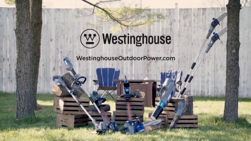 Westinghouse 40V Cordless String Trimmer and Chainsaw with 2.0 Ah
