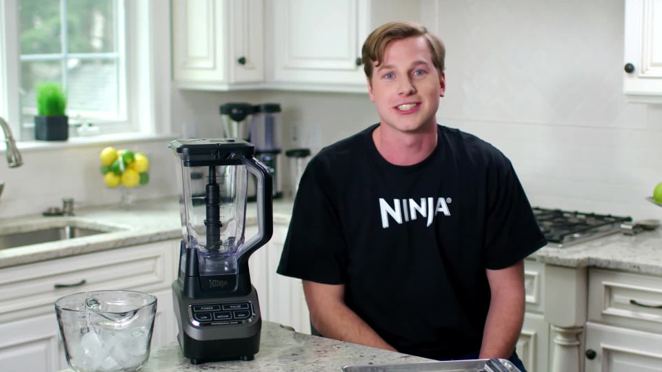 thumbnail video image 2 of Ninja Professional Blender, 1000W, Black, BL610, 2 of 9