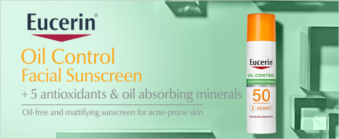 Eucerin® Oil Control SPF 50 Lightweight Sunscreen Lotion, 2.5 fl oz - Kroger