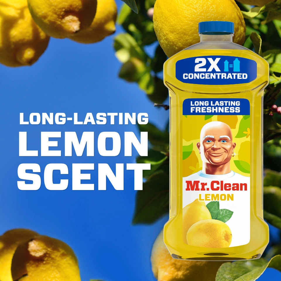 Mr. Clean 2X Concentrated Multi Surface Cleaner with Lemon