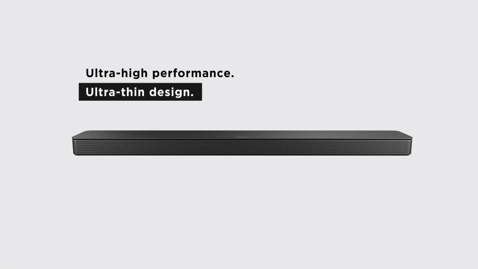 Bose Bass Module 500 Wireless Subwoofer for Bose Soundbars, Black