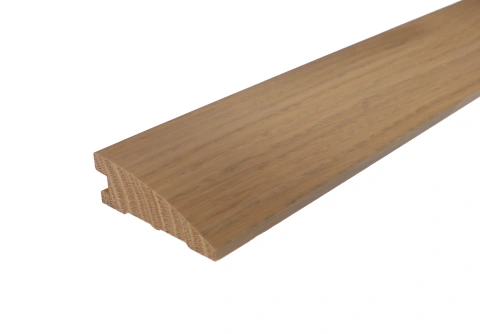 Flexco Deer Valley 0.38-in T x 2-in W x 78-in L Solid Wood Reducer