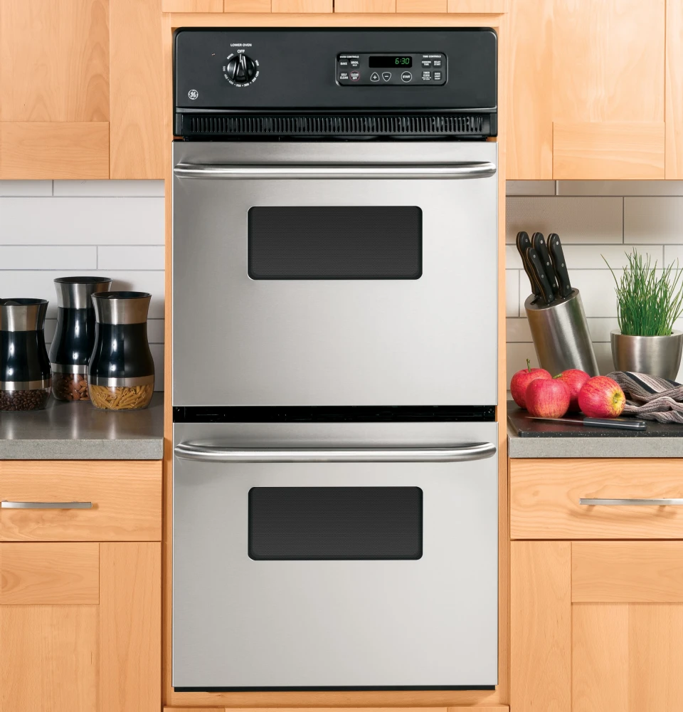 24 inch built in double oven top