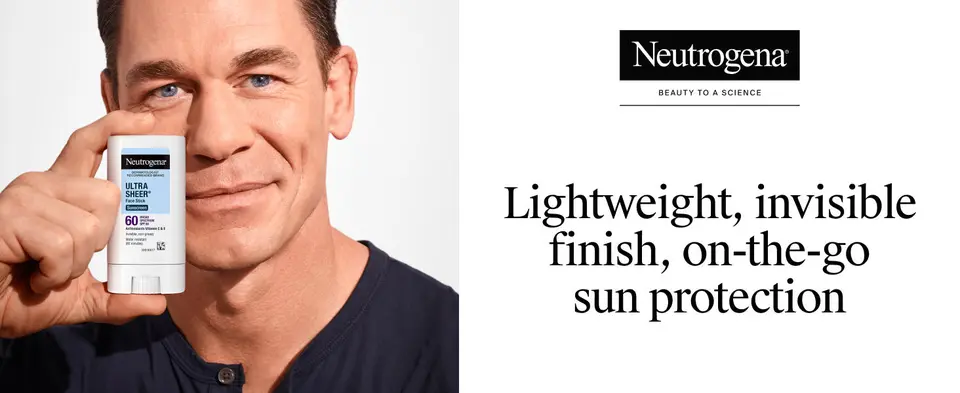 Lightweight, invisible finish, on-the-go sun protection