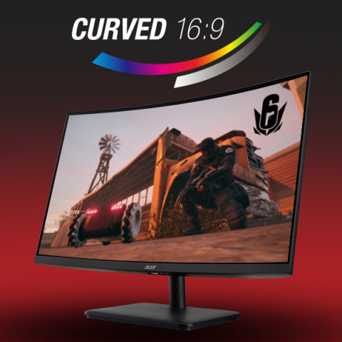 Monitor Gaming curvo Acer nitro 165hz 27´´ ED270R – C&M Computer