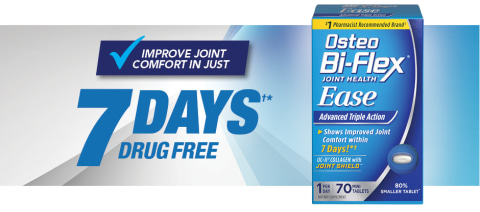 Improve Joint Comfort in Just 7 Days Drug Free