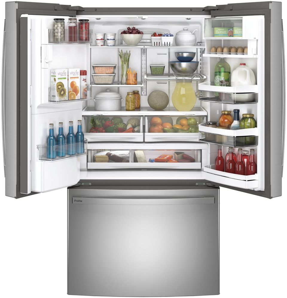 GE Profile™ 22.1 Cu. Ft. Counter Depth French Door Refrigerator, Star  Appliance