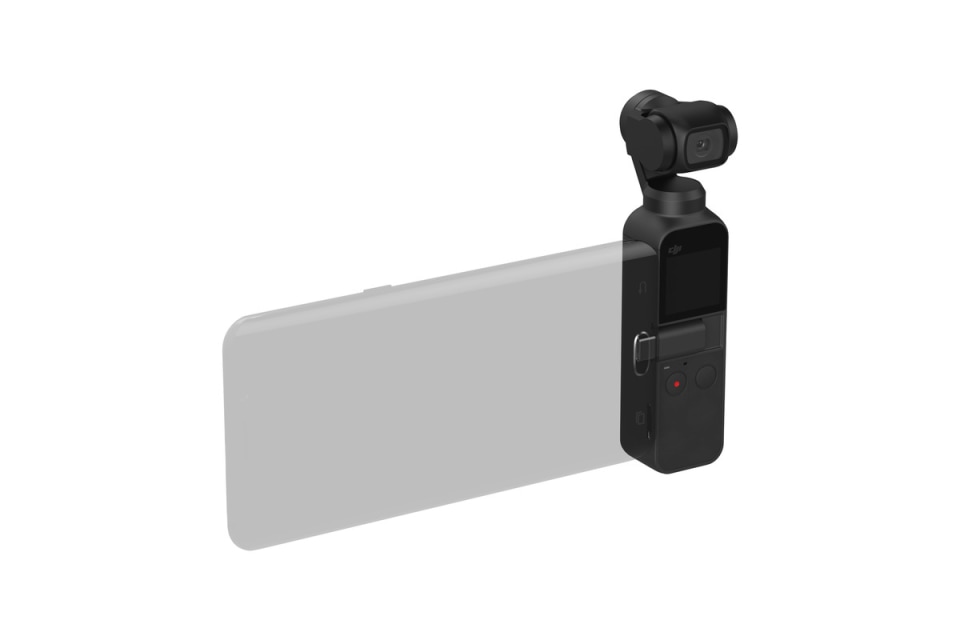 DJI Osmo Pocket Digital CamcorderTouchscreen, CMOS, 4K - Walmart.com