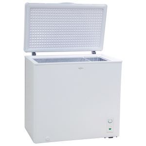 Koolatron Compact Chest Freezer 5.0 cu. ft. (142L), White, Manual Defrost,  Flat Back, Hanging Storage Basket - Yahoo Shopping