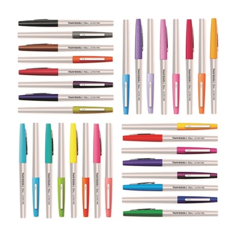 Paper Mate Flair Felt Tip Pens Ultra Fine Point Assorted Colors 8