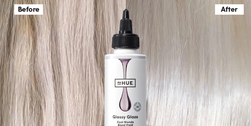 Glossy Glaze - Before &amp; After in Sheer | dpHUE