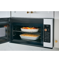 Café™ 2.1 Cu. Ft. Smart Over-the-Range Microwave Oven in Platinum