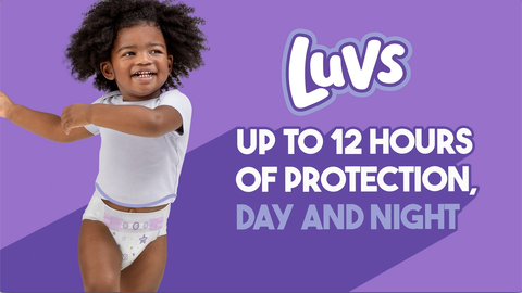 Luvs Size 4 Baby Diapers 22-37 lb - 144 ct box