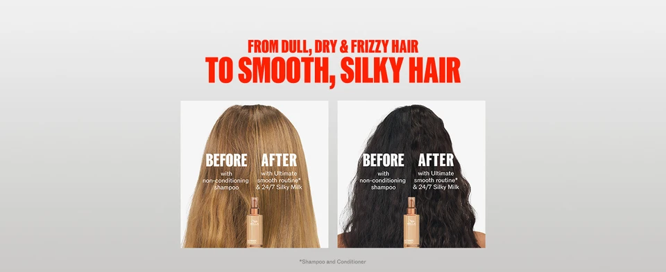Wella Ultimate Smooth Before and After
