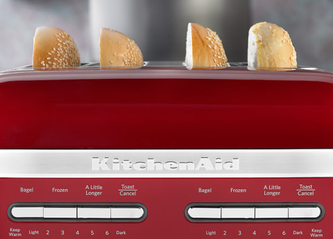 KitchenAid KMT4203FP Pro Line 4 Slice Automatic Toaster - Frosted