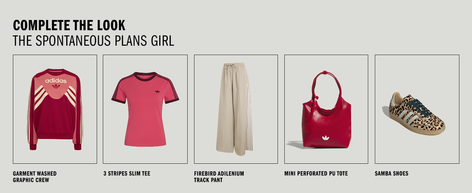 Complete the look: the spontaneous plans girl