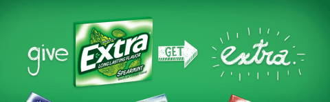 Extra Blueberry Sugar Free Multipack Chewing Gum x5 Packs - Groceries