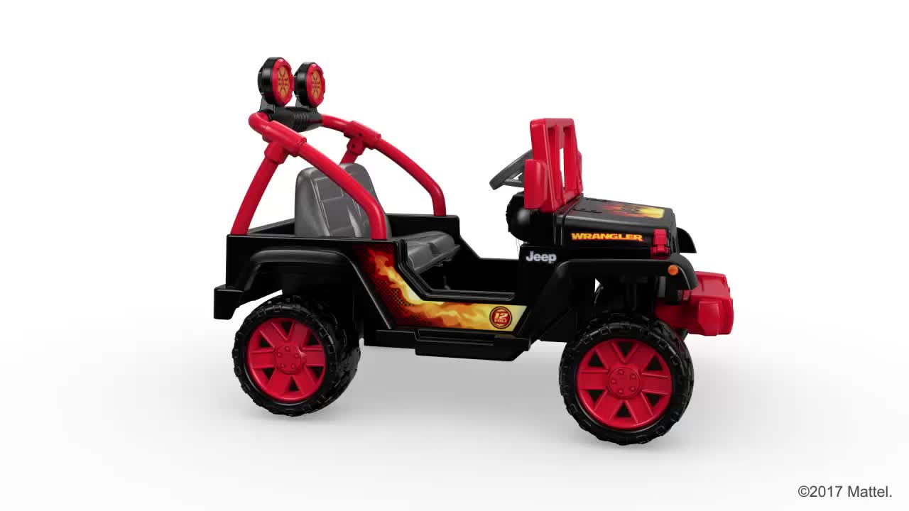 Fisher-Price Wheels Tough Talking Jeep Wrangler Vehicle 